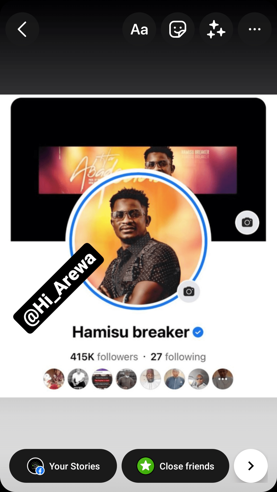 Hamisu Breaker Facebook